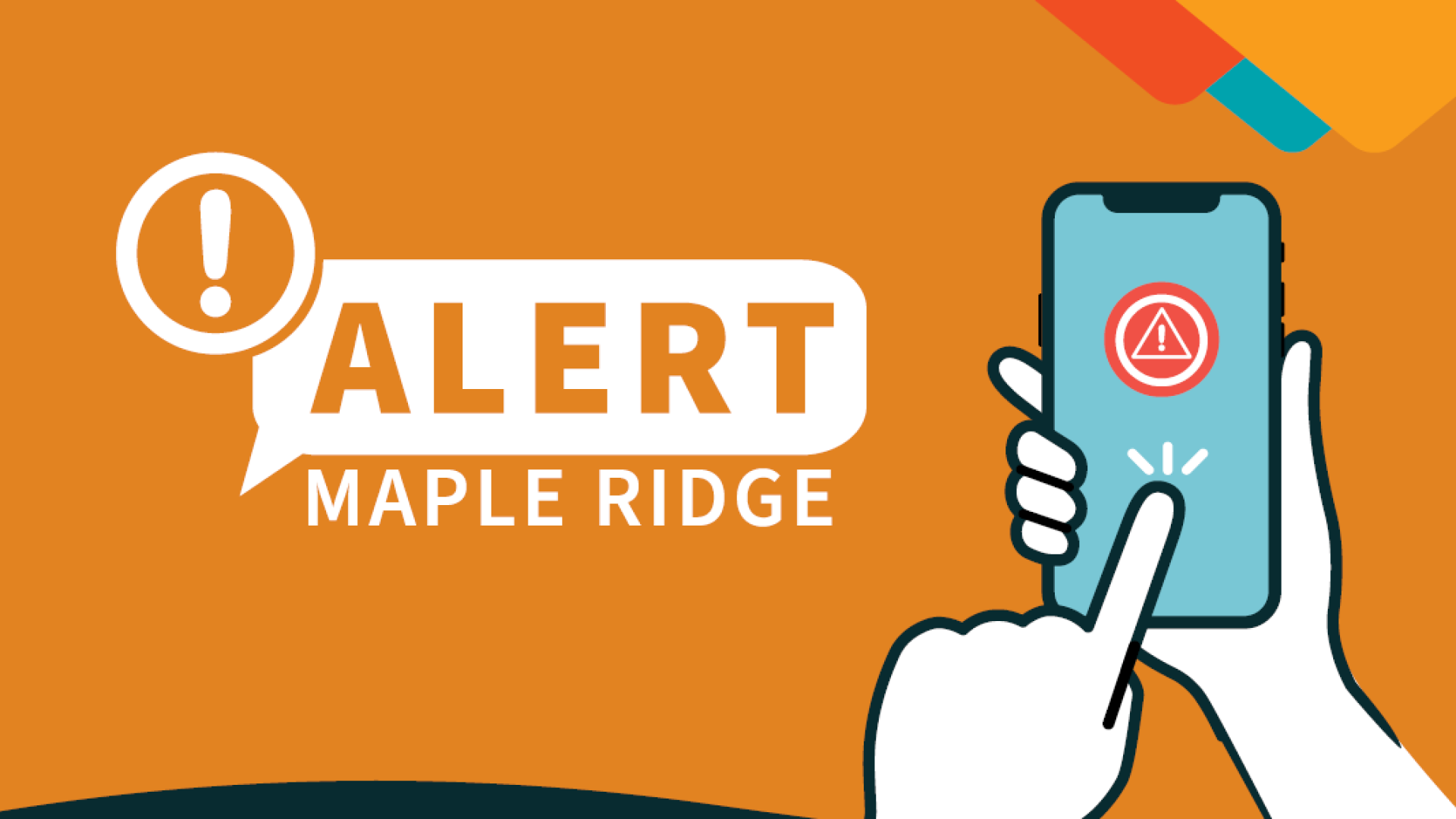 alert maple ridge logo and graphic