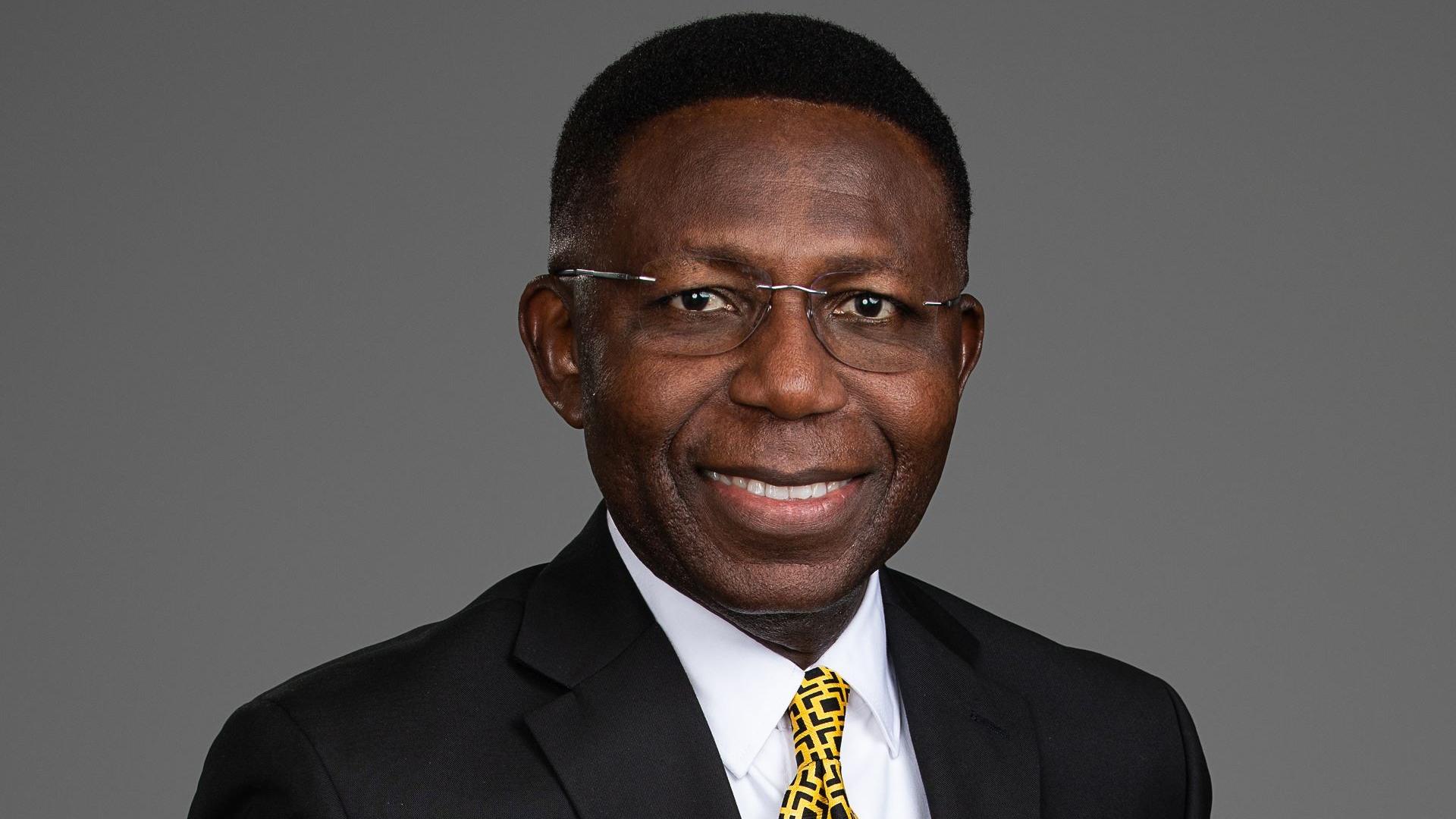 Headshot of smiling councillor Onyeka Dozie
