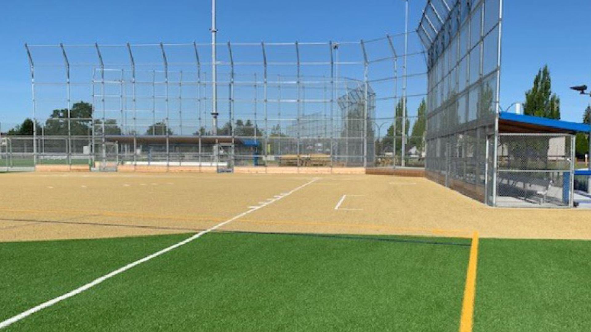 Telosky Stadium Synthetic Fields in summer
