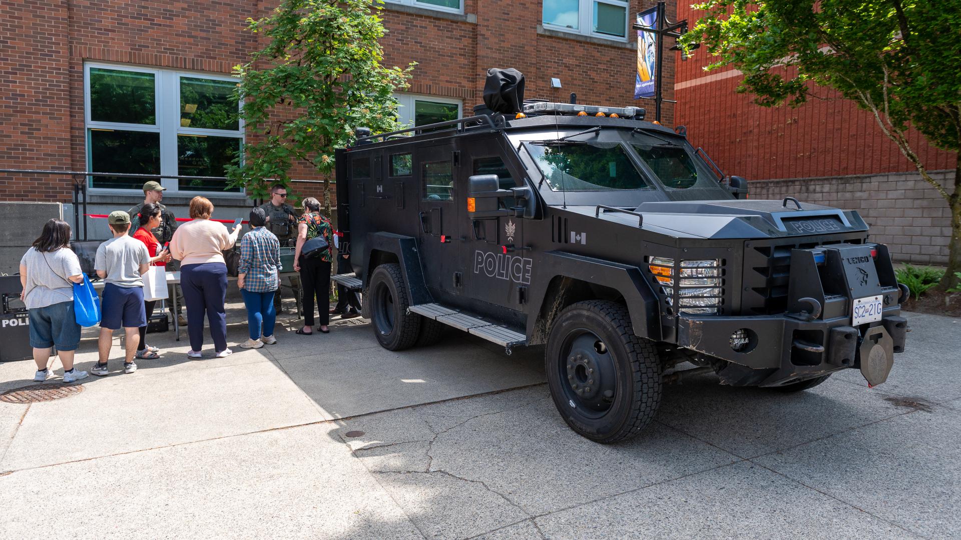 ridge meadows rcmp swat vehicle