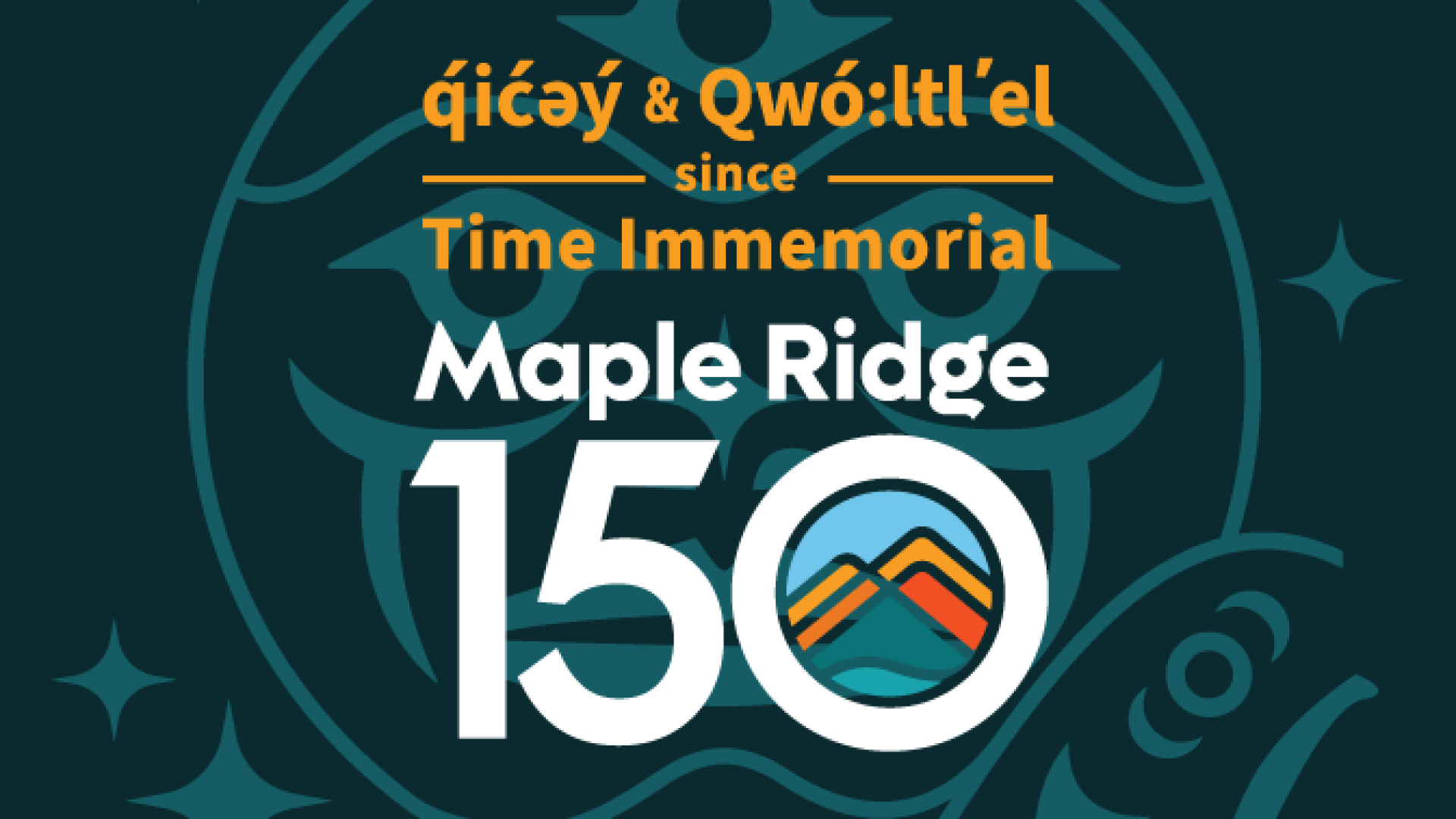 Maple Ridge 150 Logo