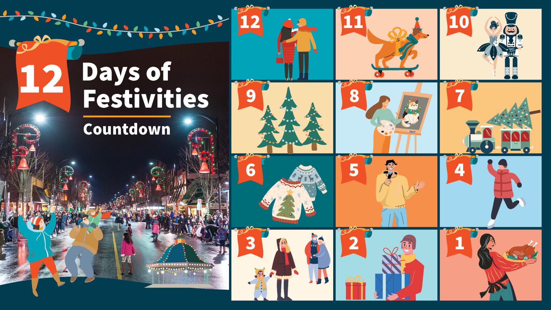 12 days of festivities maple ridge
