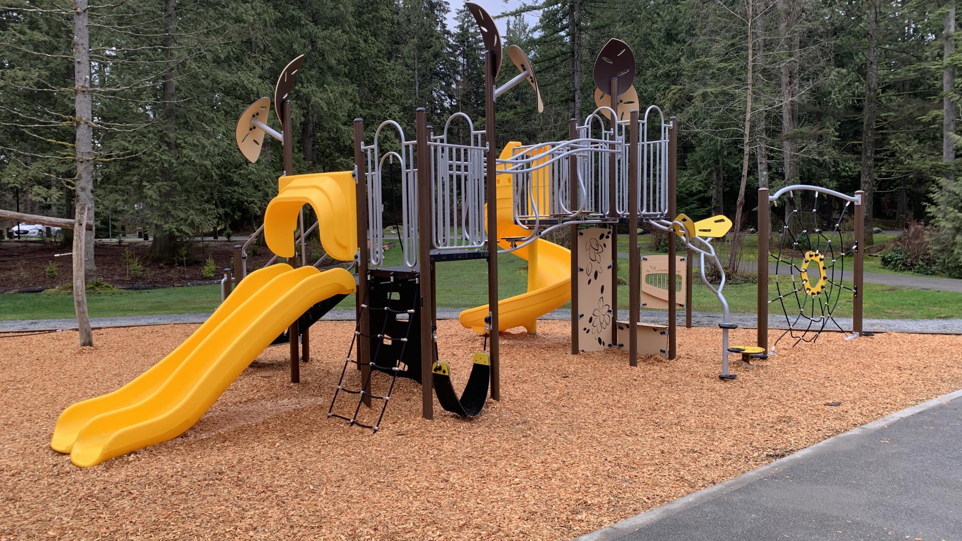 The new play structure