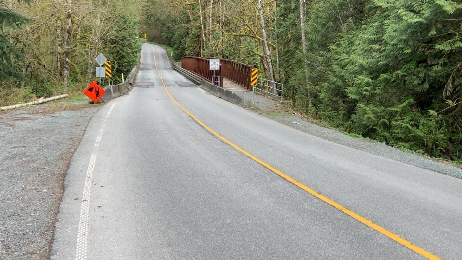 View of 112 Avenue bridge and surrounding roadway