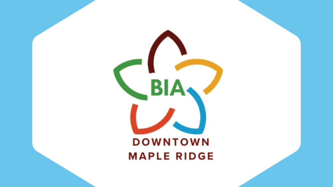 The Downtown Maple Ridge Business Improvement Association logo.