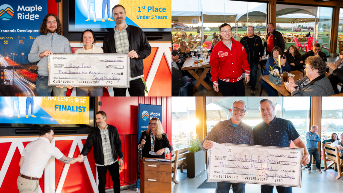 A collage showing the Innovation Challenge 2026 Winners at the celebrations held at the Patch Brewery.