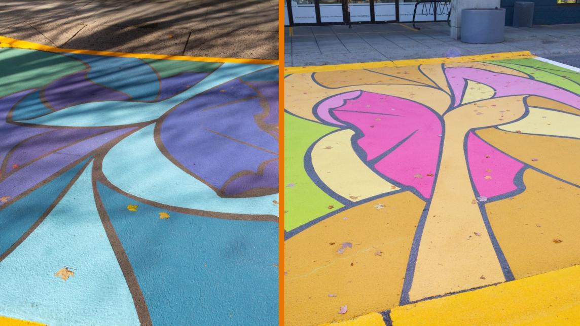 Colourful New Crosswalks Bring Art, Movement and Community to Memorial ...