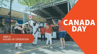 People dancing for Canada Day