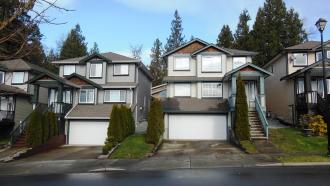 two 3-level houses