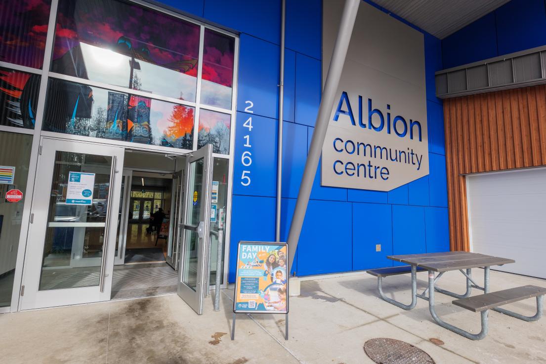 Front Door of Albion Community Centre