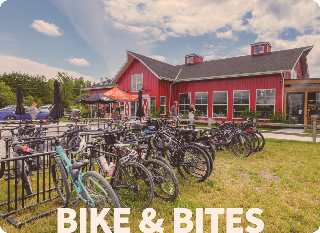 Bikes Outside of The Patch Brewery 