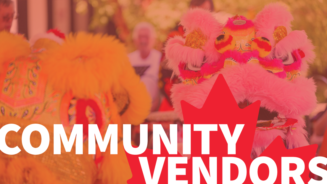 Performing Dragons with Community Vendors Heading