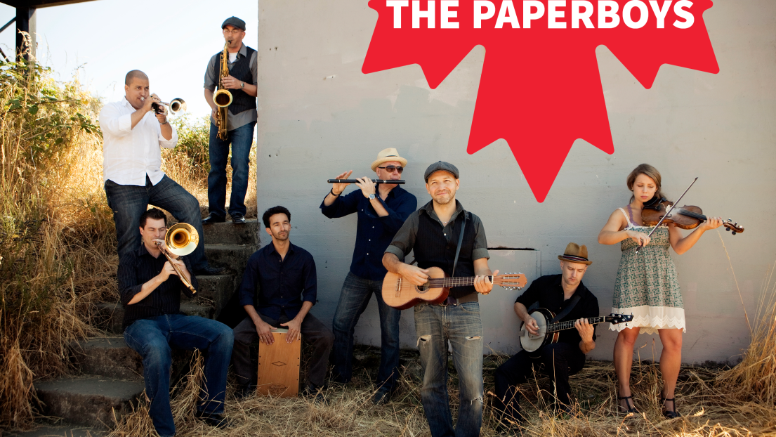 Group Photo of The Paperboys