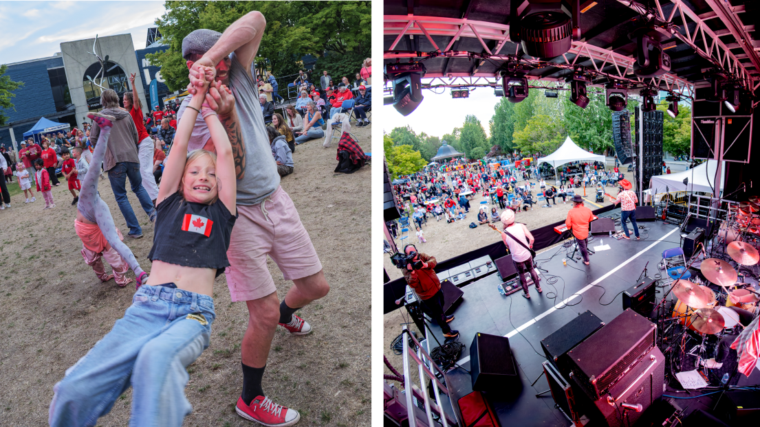 Bend Sinister Performing on Canada Day