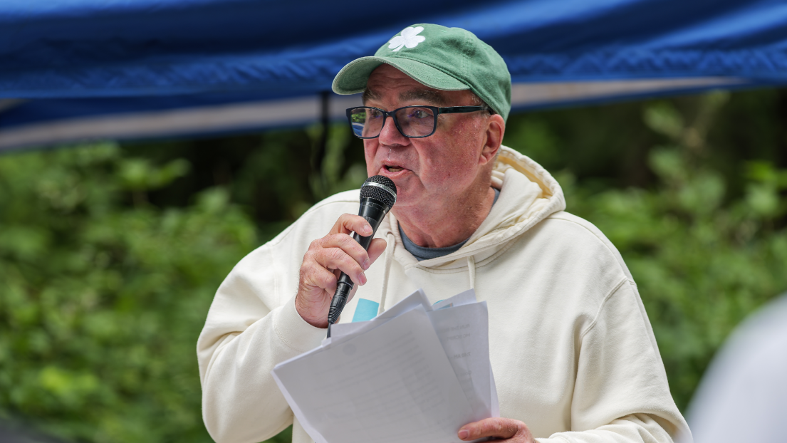 Ernie Daykin Run the Ridge Emcee