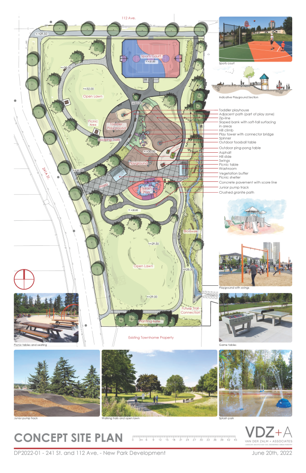 Tsuyuki Park concept site plan