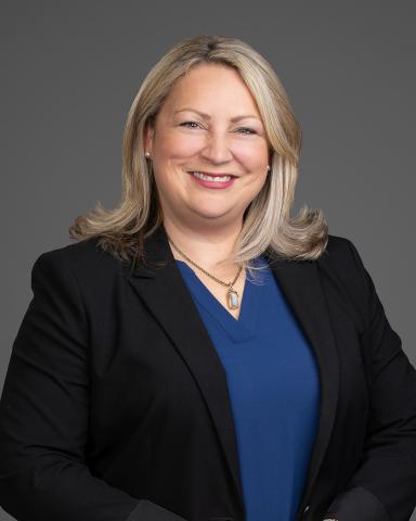 Headshot of smiling councillor Korleen Carreras