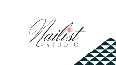 The Nailist Studio logo next to a soccer-ball patterned mountain.