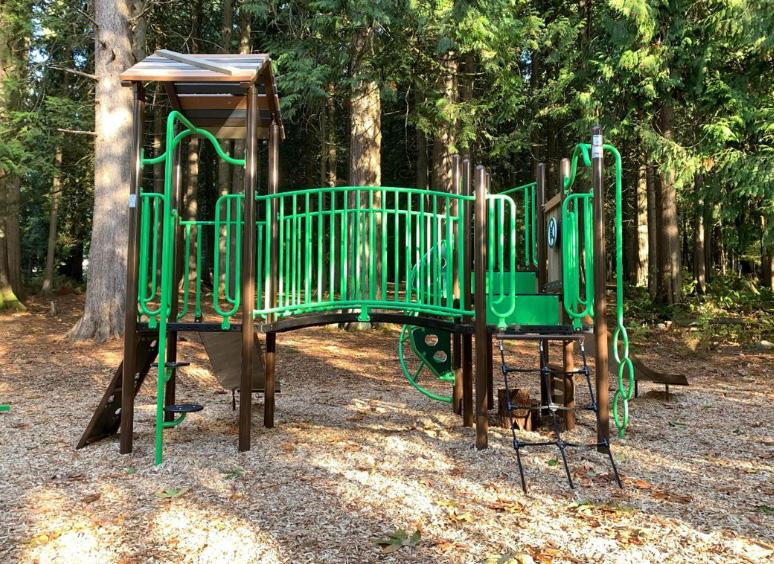 Thornhill Park Playground in fall