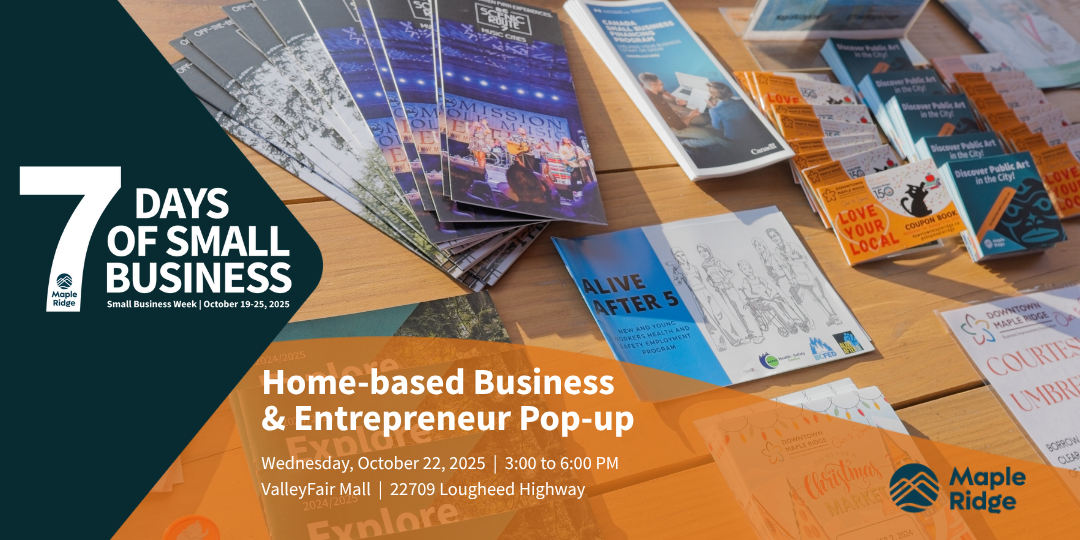 Home-based Business & Entrepreneur Pop-up on Wednesday, October 22 from 3pm to 6pm at ValleyFair Mall