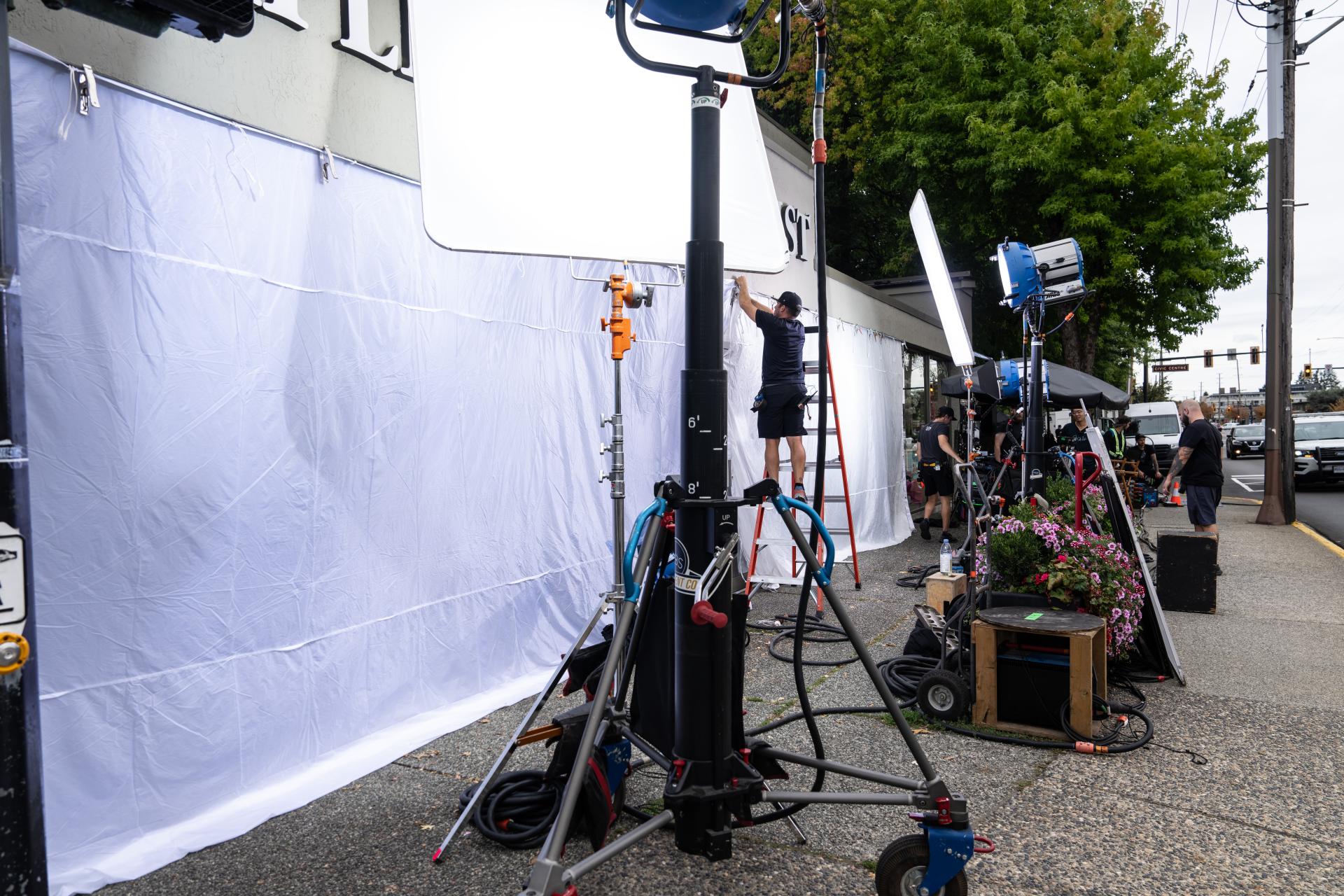 Behind the scenes of Wild Cards Season 1 at Maple Ridge Florist